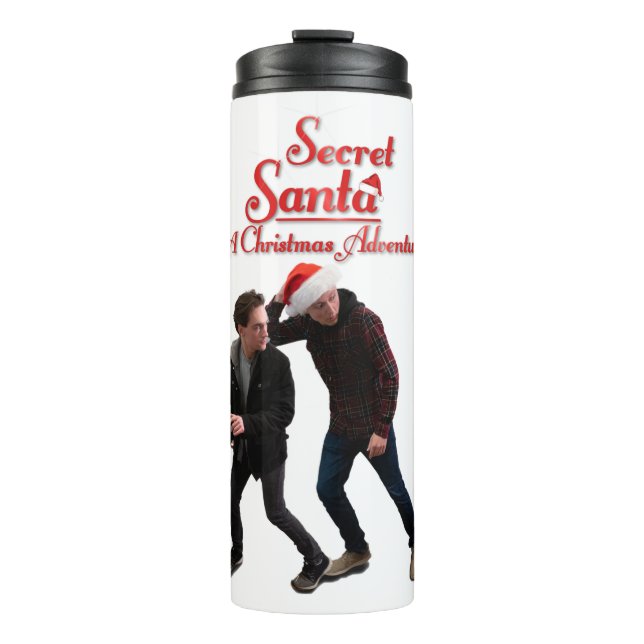 Termo Navidades secretos de Santa A: Tumbler térmico de  (Anverso)