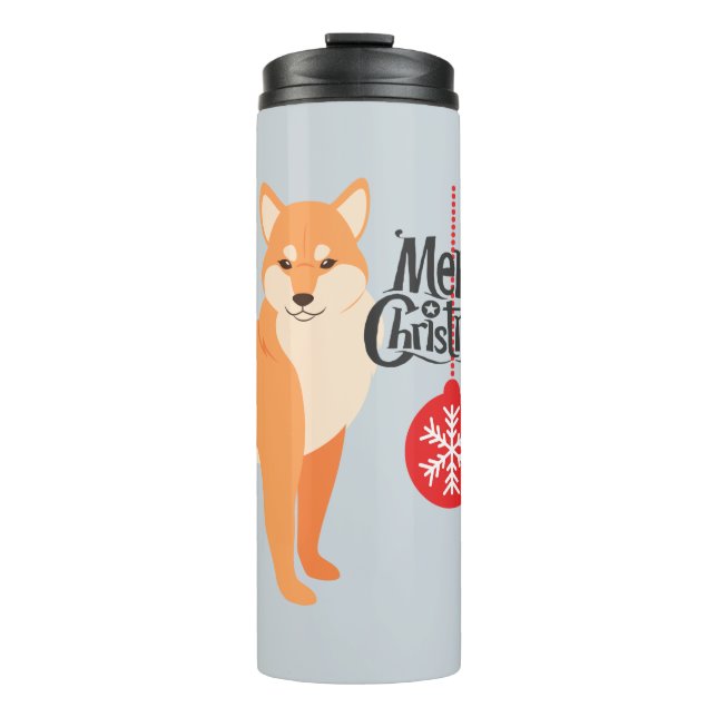 Termo Navidades Shiba Inu (Anverso)
