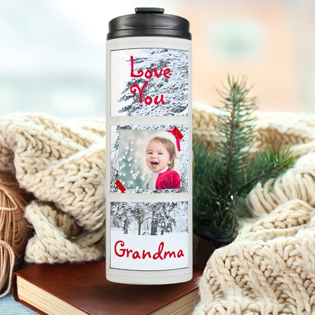 Termo Navidades Snowy de plantilla de fotos de Grandma 5 (Subido por el creador)