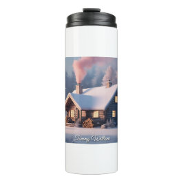 Termo Navidades tradicionales de la época festiva