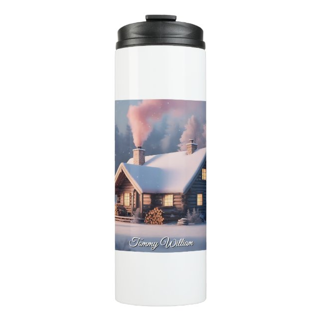 Termo Navidades tradicionales de la época festiva (Anverso)