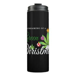 Termo Navidades verdes Weed Shirt
