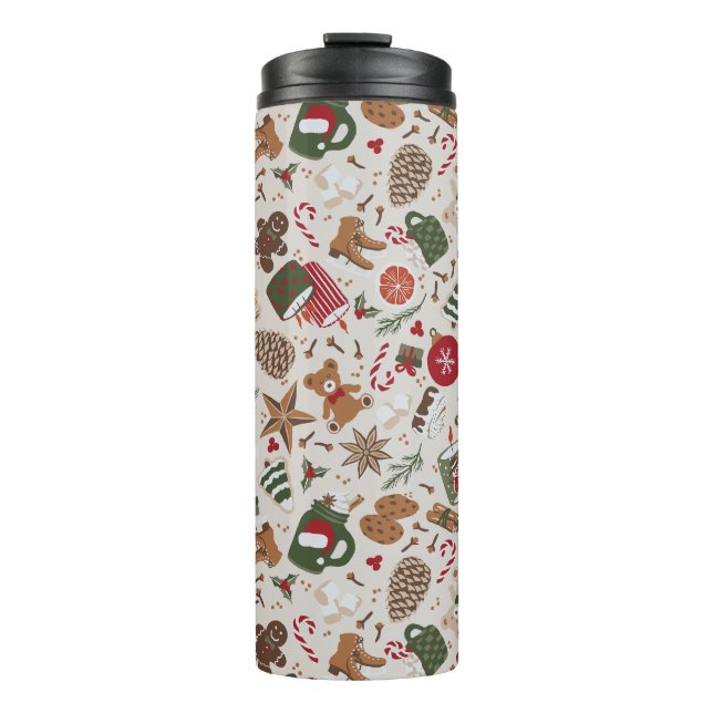 Termo Navidades y especias acogedores (Anverso)