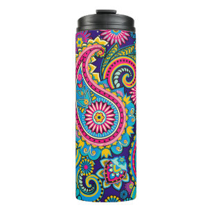 Termo Navy Blue Paisley