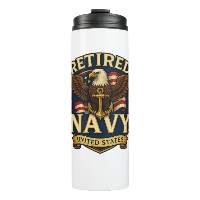 Termo Navy USN Veteran (Anverso)