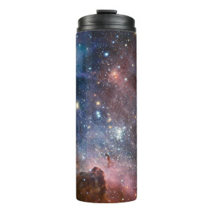 Termo Nebulosa Carina Roja y Azul Telescopio Hubble