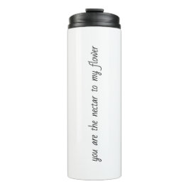 Termo Néctar A Mi Tumblador Térmico De Flores