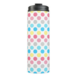 Termo Negrita Bandera Orgullo de Género Colores Polkadot