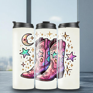 Termo Negrita Disco Cowgirl Boots Tumbler