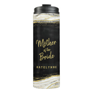 Termo Negro Blanco & Geoda Ágata Madre de la Novia