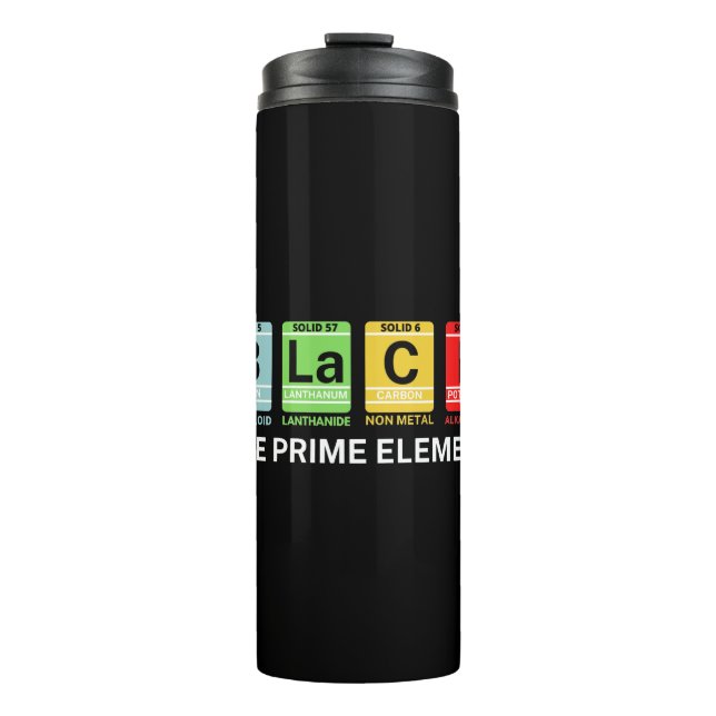 Termo Negro El Primer Elemento Historia Negra (Anverso)