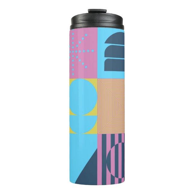Termo Neo Modernism artwork pattern made with abstract g (Anverso)