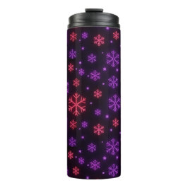 Termo Neon Snowflakes