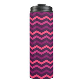 Termo Neon Sunset Chevron Pattern