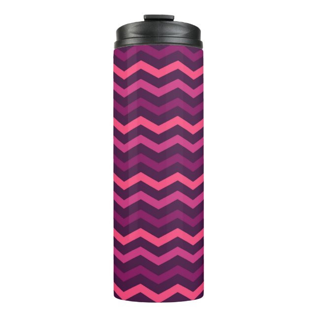 Termo Neon Sunset Chevron Pattern (Anverso)