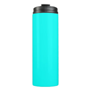 Termo Neon turquesa brillante estilo moderno