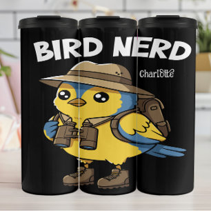 Termo Nerd de aves: Binoculares, botes, aventura