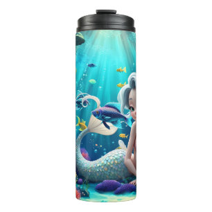 Termo Nerina – La gentil sirena de los sueños de coral.