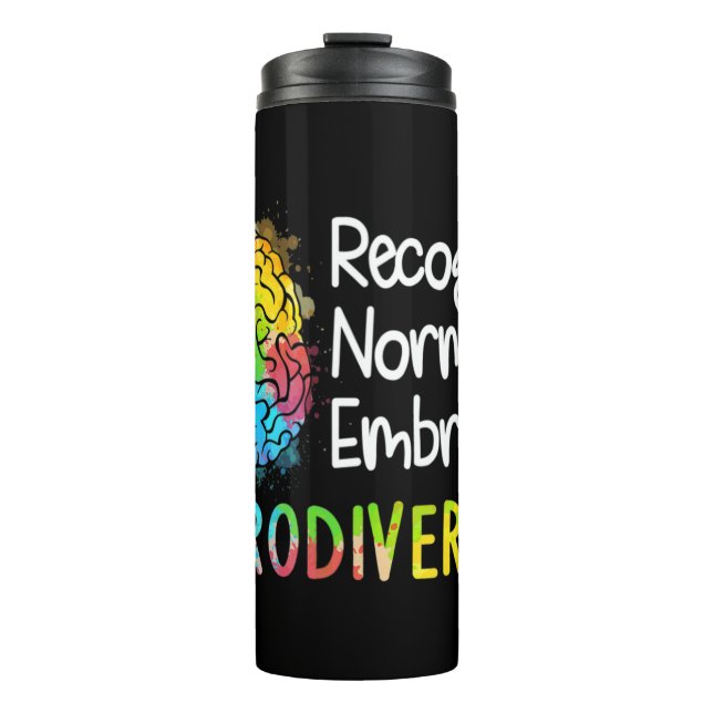 Termo Neurodiversidad, Celebrar el espectro. El cerebro  (Anverso)