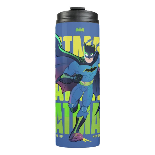 Termo Never Give Up Batman Running Graphic (Anverso)