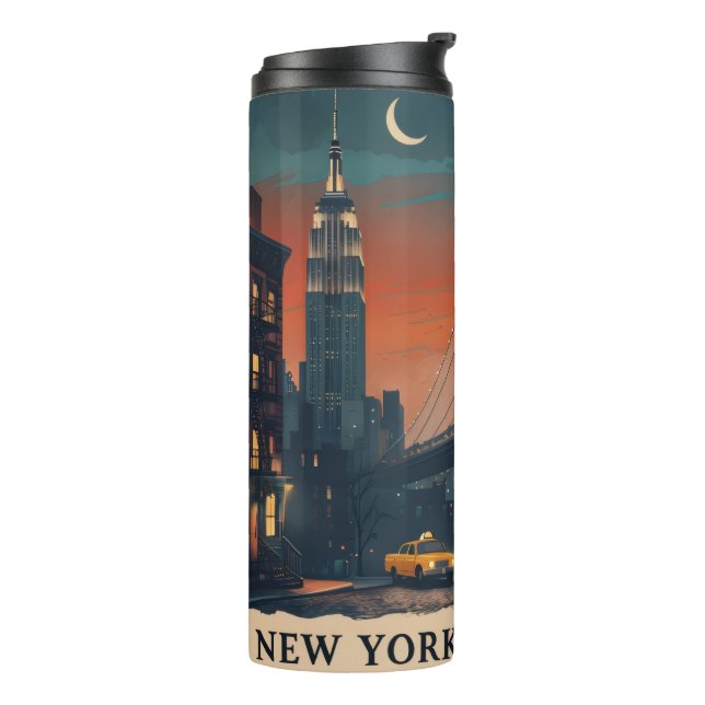 Termo New York City Thermal Water Bottle (Rotado hacia la izquierda)