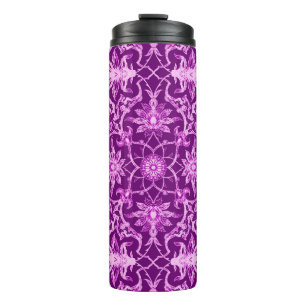 Termo Nilo chino de Art Nouveau, morado de acitismo