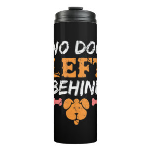 Termo Ningún perro dejado atrás a los perros rescatados