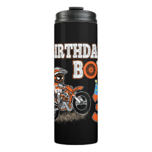 Termo Niño de 3 años - Niño de cumpleaños - Bicicleta su