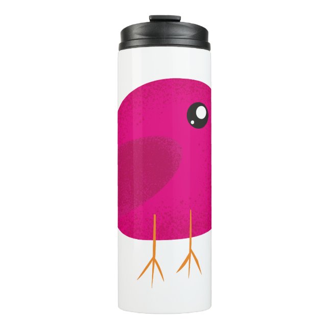 Termo Niños adorables pájaros (Anverso)