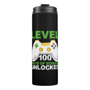 Termo Nivel 100 Días De Escuela Desbloqueado Jugador Vid