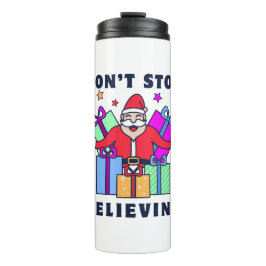 Termo No dejes de creer a Santa con regalos