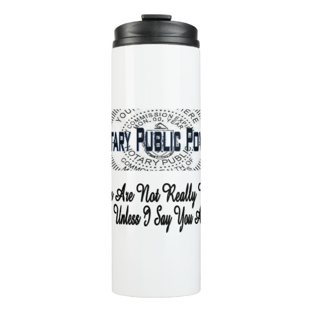 Termo No eres tú (Anverso)