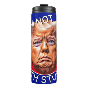 Termo No estoy con Trump estúpido