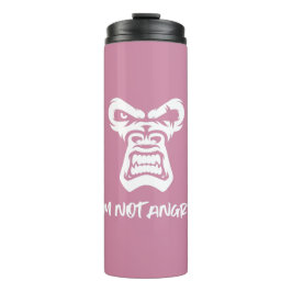 Termo No estoy enojado, el mono