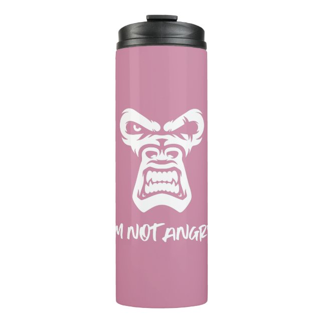 Termo No estoy enojado, el mono (Anverso)