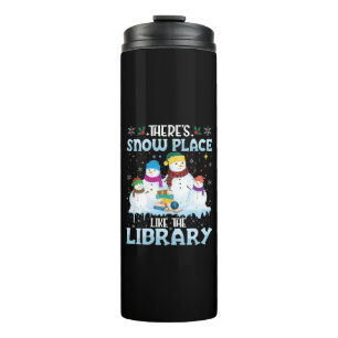 Termo No hay lugar como la Navidad de la Biblioteca