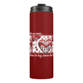 Termo No hay mayor amor© Thermal Tumbler
