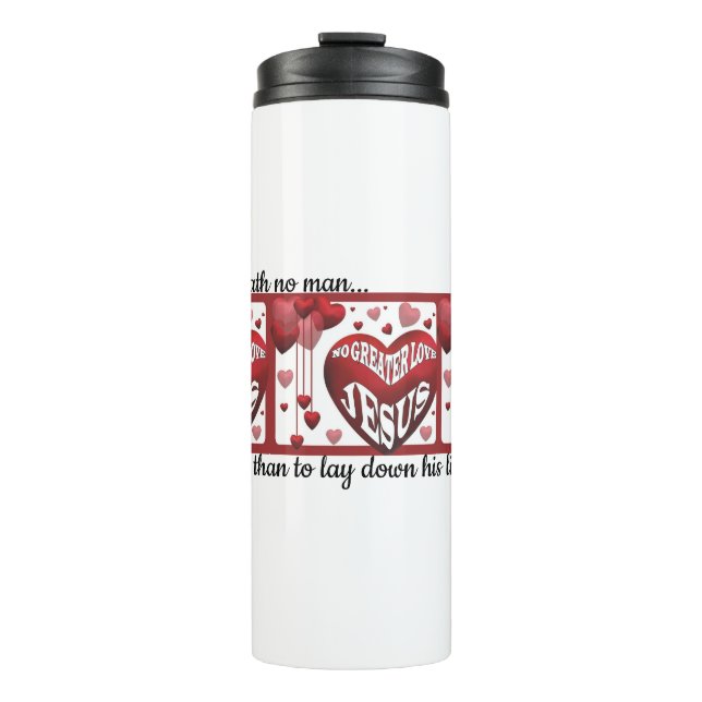 Termo No hay mayor amor© Thermal Tumbler (Anverso)