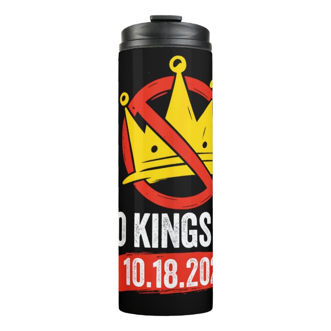 Termo No Kings Day Patriotic No Kings 2025 (Anverso)