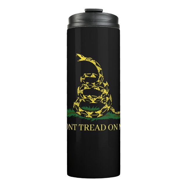 Termo NO ME HAGAN TREAD A MI Serpiente Gadsden (Anverso)