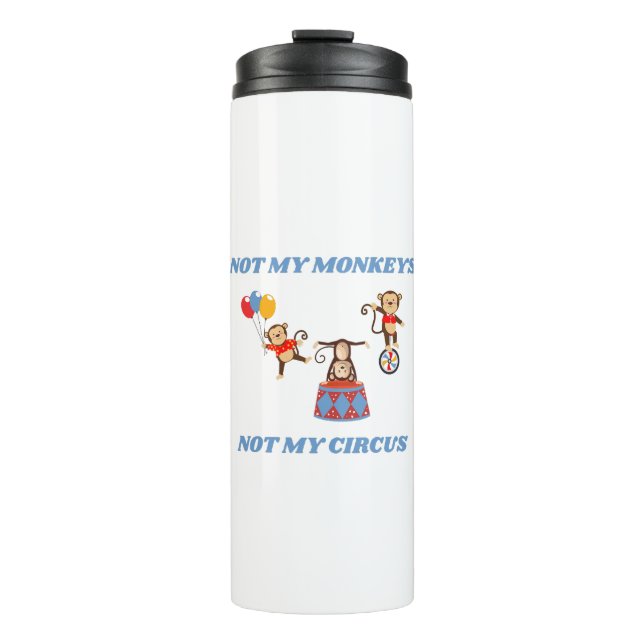 Termo No mi circo - No mis monos (Anverso)
