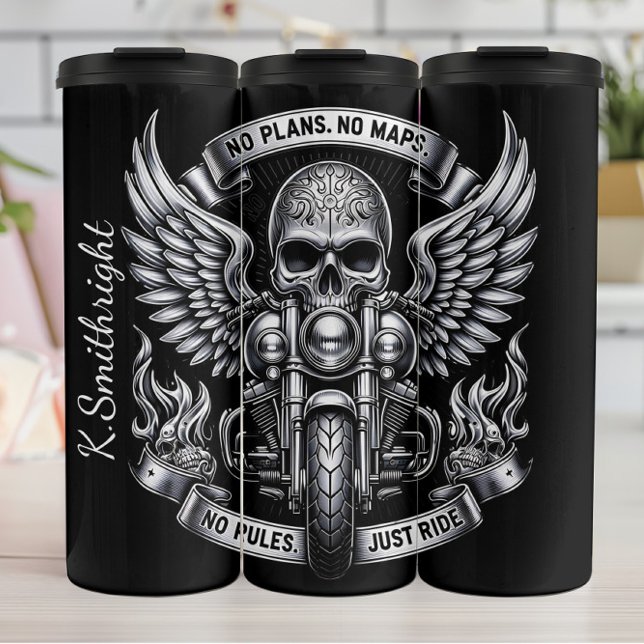 Termo No Planes, No Mapas, No Reglas, Sólo Viaje Emblem (Subido por el creador)