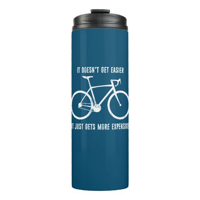 Termo No se hace más fácil, se vuelve más costoso (Anverso)