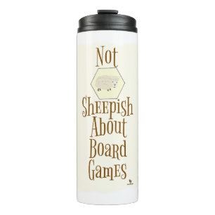Termo No Sheepish Acerca Del Lema Divertido De Boardjueg