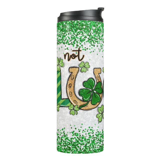 Termo No sólo la suerte, sólo la bendición (Rotado hacia la izquierda)