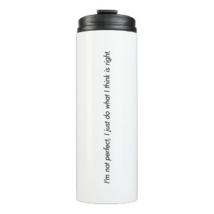 Termo No soy el Tumbler térmico perfecto