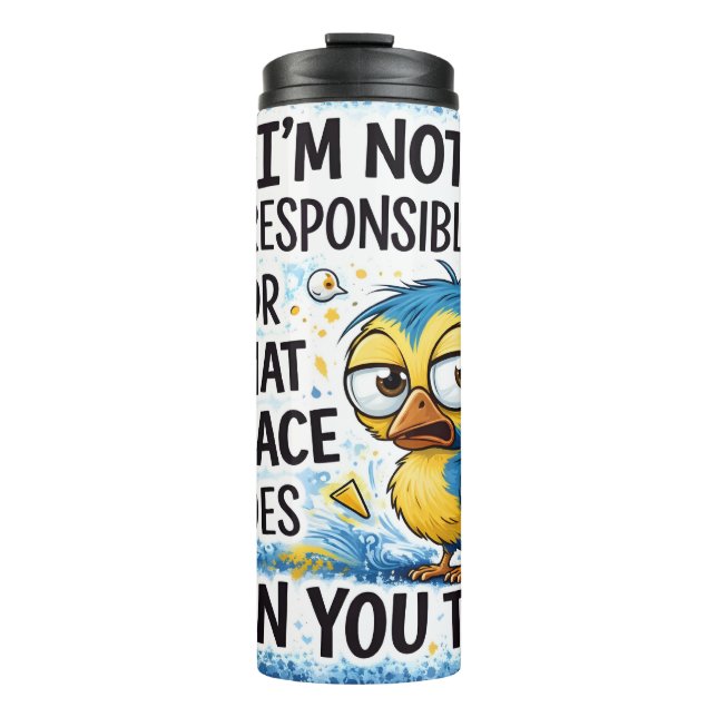 Termo No soy responsable (Anverso)