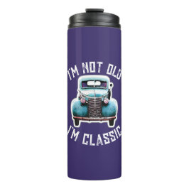 Termo No soy viejo Soy un gráfico clásico de coches