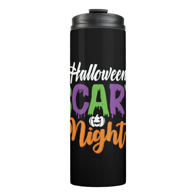 Termo Noche de Halloween SCARY (Anverso)
