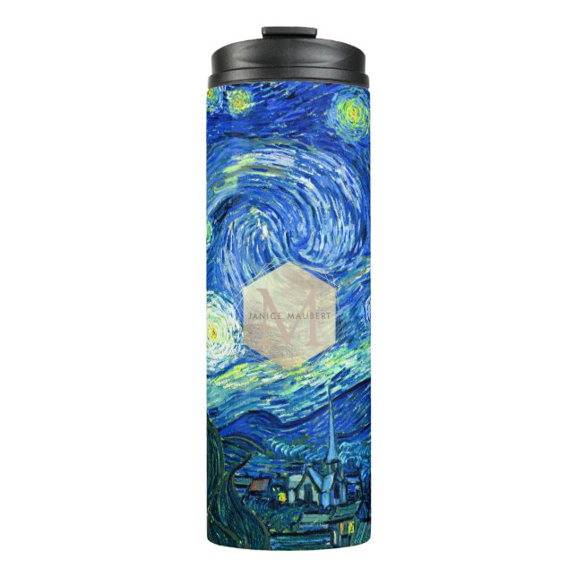 Termo Noche estrellada de Van Gogh (Anverso)